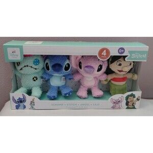 Disney Baby Cuteeze Lilo & Stitch Plush Limited Collectors Set NIB